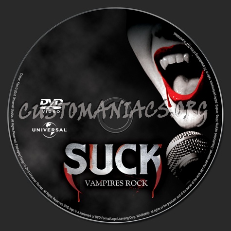 Suck dvd label