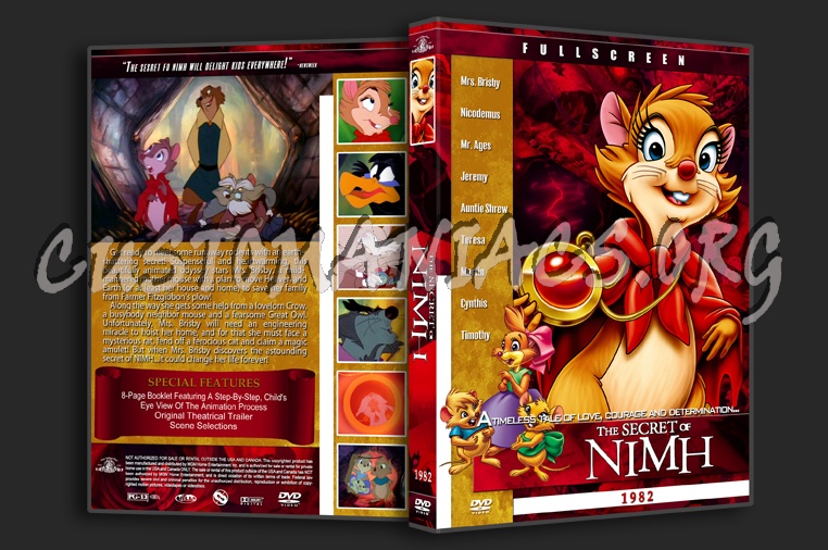 The Secret of Nimh dvd cover
