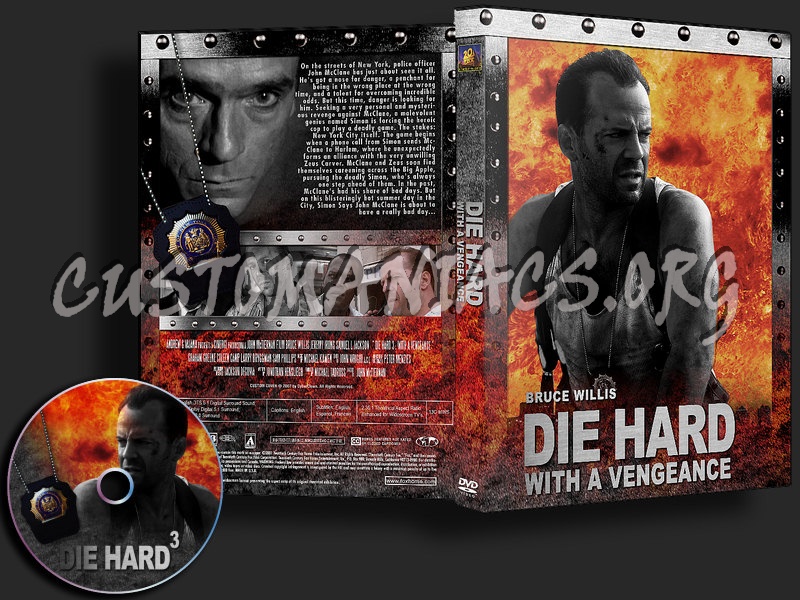 Die Hard With A Vengeance dvd cover