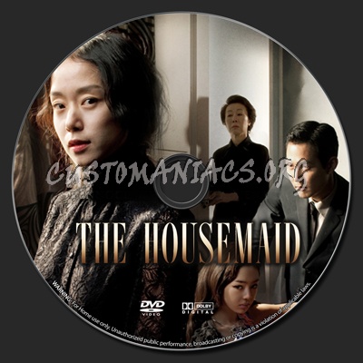 The Housemaid dvd label