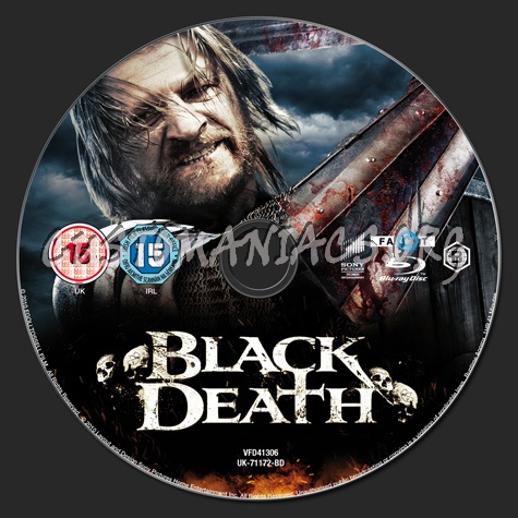 Black Death blu-ray label