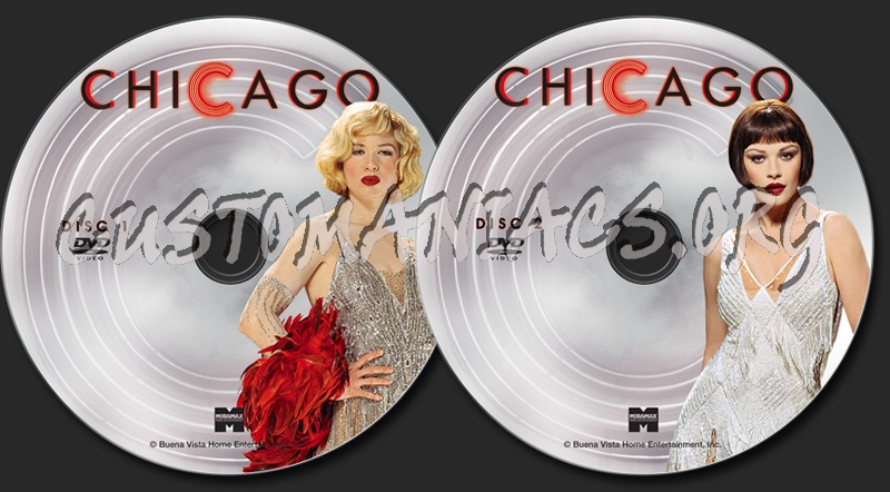 Chicago dvd label
