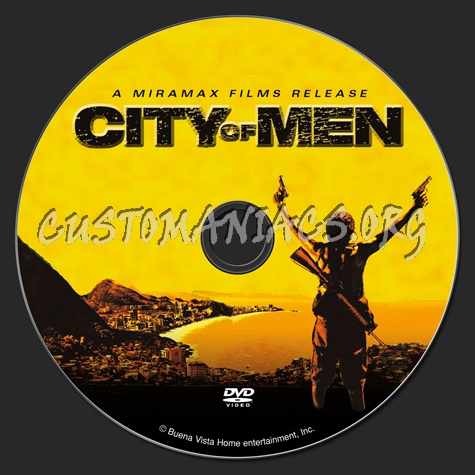 City of Men dvd label