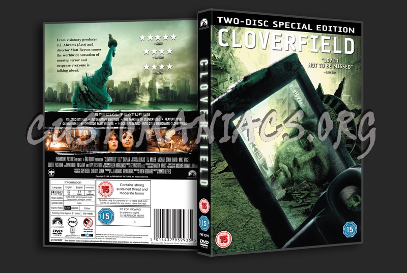 Cloverfield dvd cover