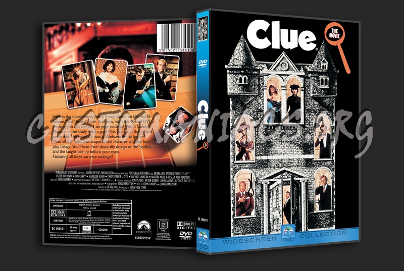 Clue The movie dvd cover