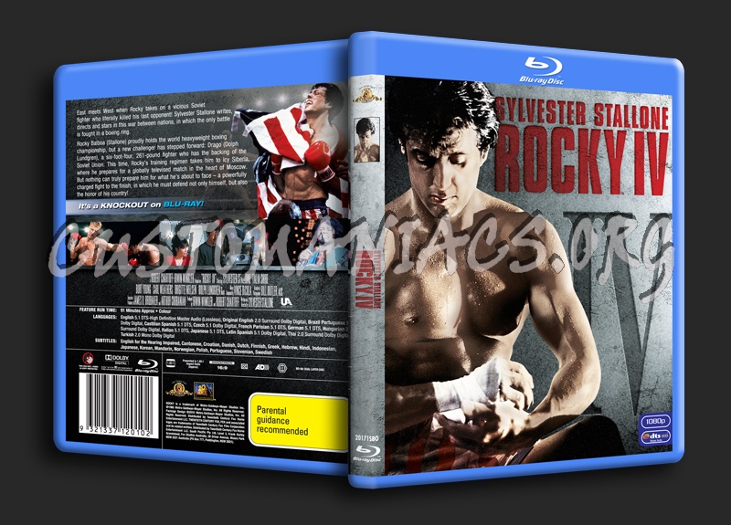 Rocky IV blu-ray cover