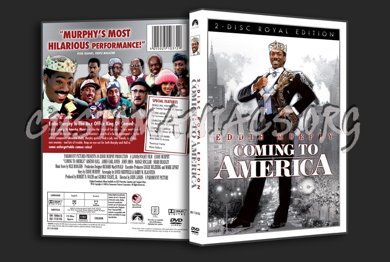 Coming to America dvd cover