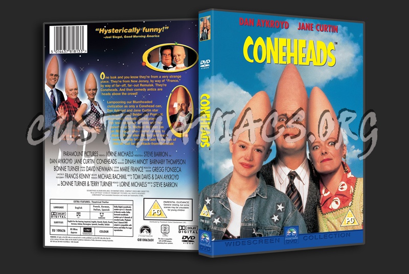 Coneheads dvd cover