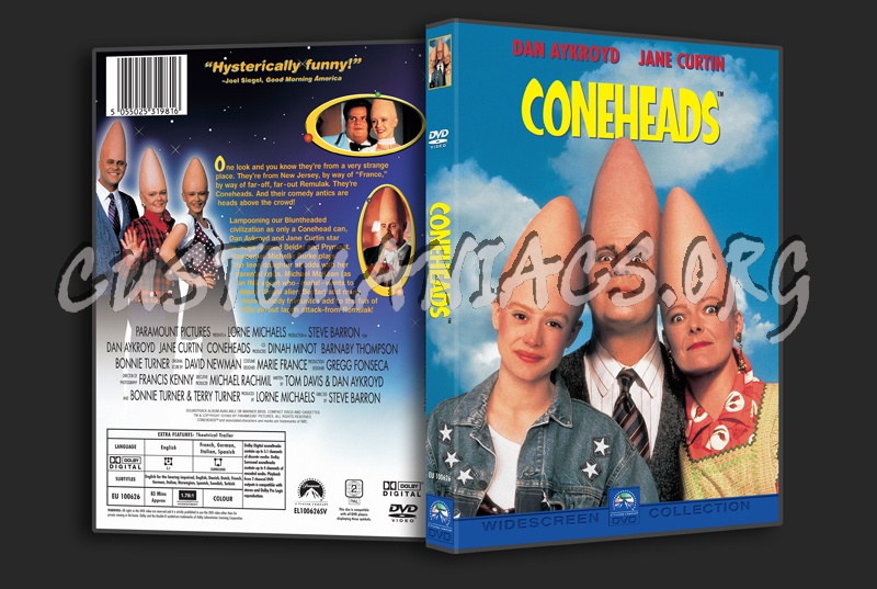 Coneheads dvd cover