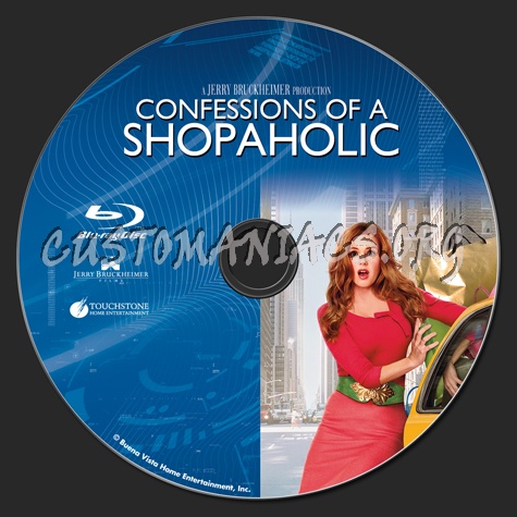 Confessions of a Shopaholic blu-ray label