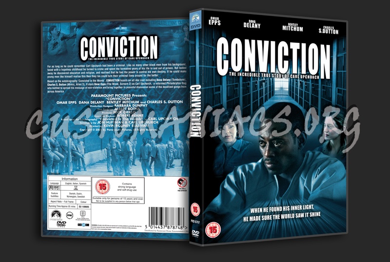 Conviction dvd cover