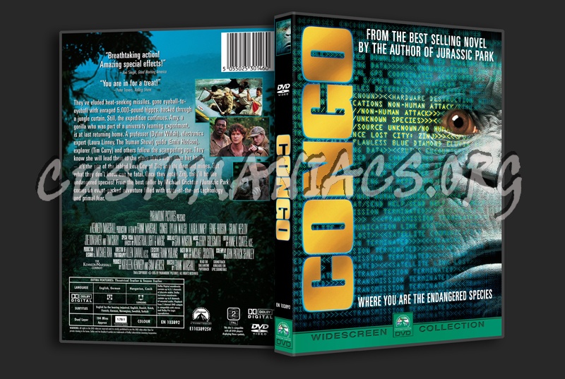 Congo dvd cover