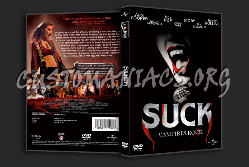Suck dvd cover
