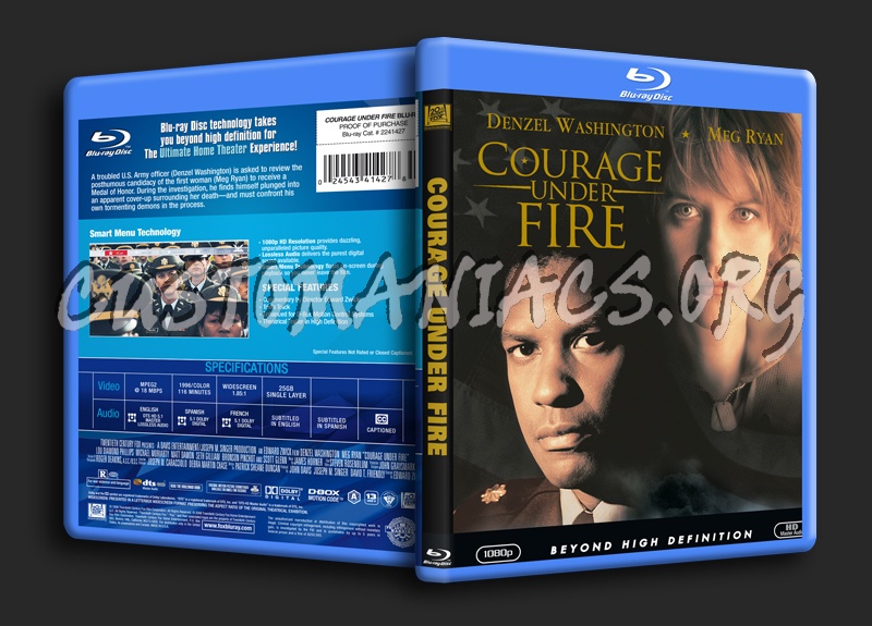 Courage Under Fire blu-ray cover