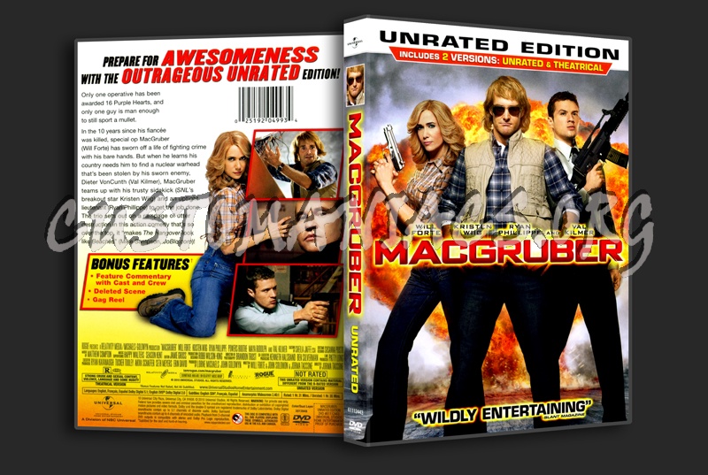 MacGruber dvd cover