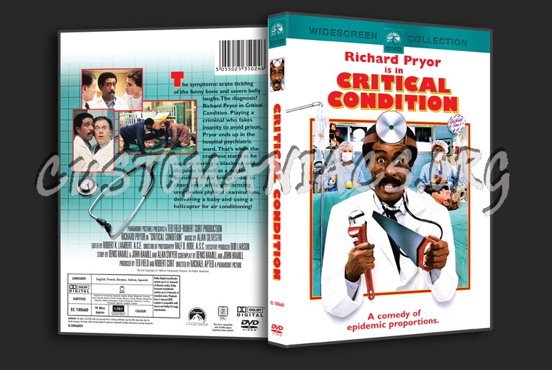 Critical Condition dvd cover
