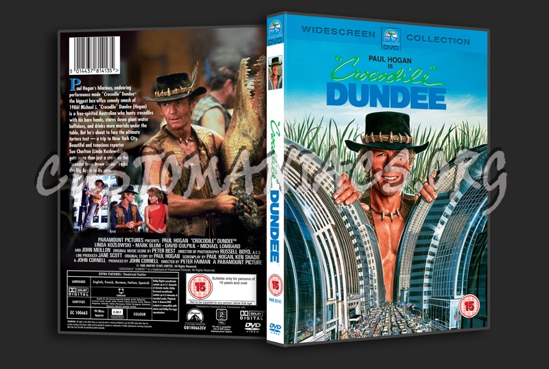 Crocodile Dundee dvd cover