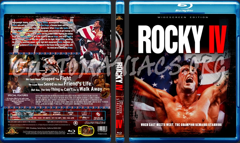 Rocky 4 blu-ray cover