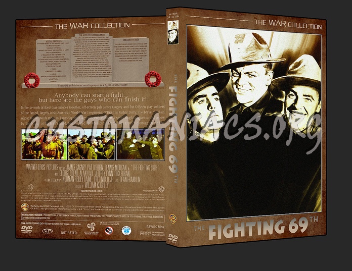 War Collection The Fighting 69th dvd cover
