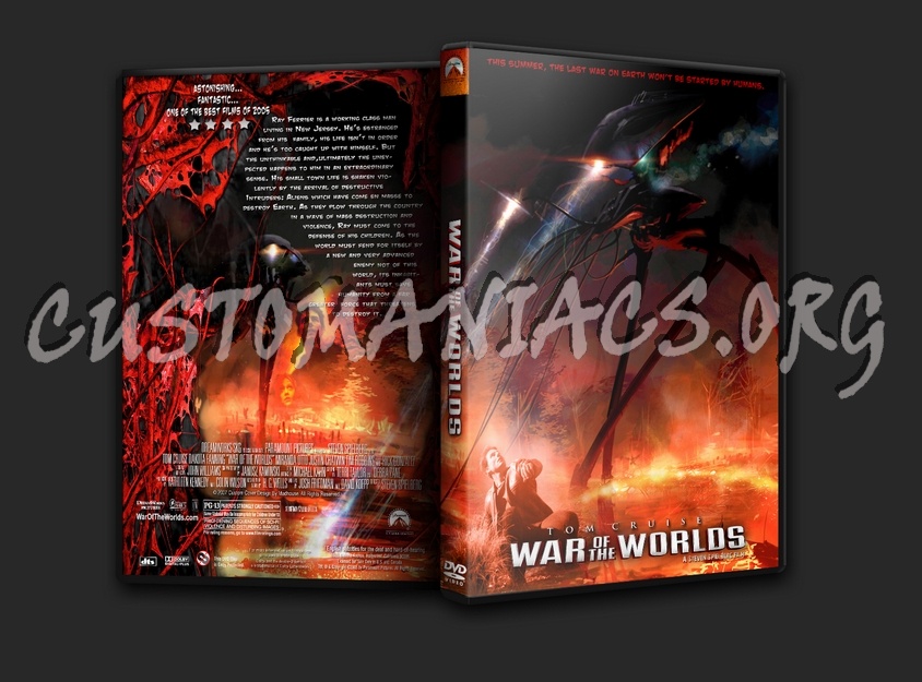 War of the Worlds dvd cover
