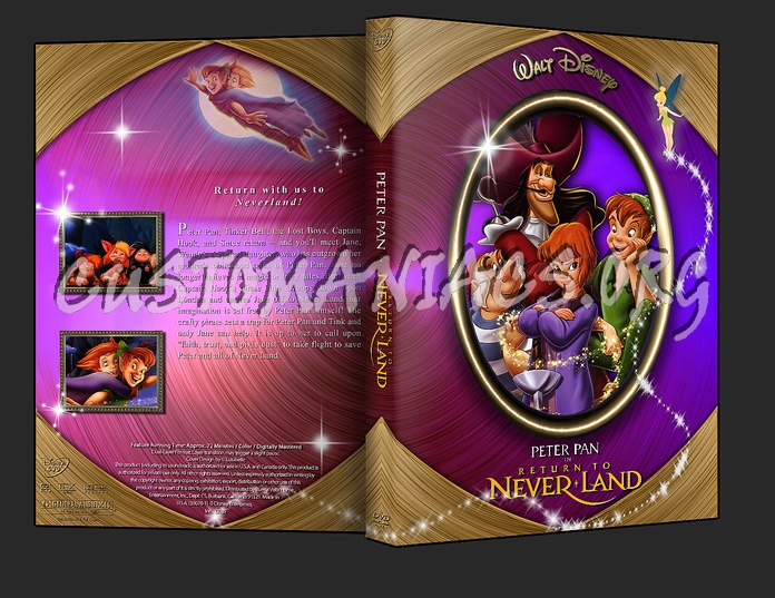 Peter Pan 2 Return to Neverland dvd cover