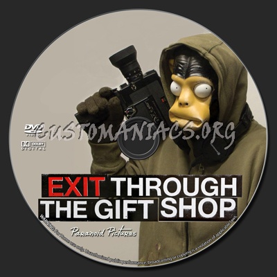Exit Through The Gift Shop dvd label