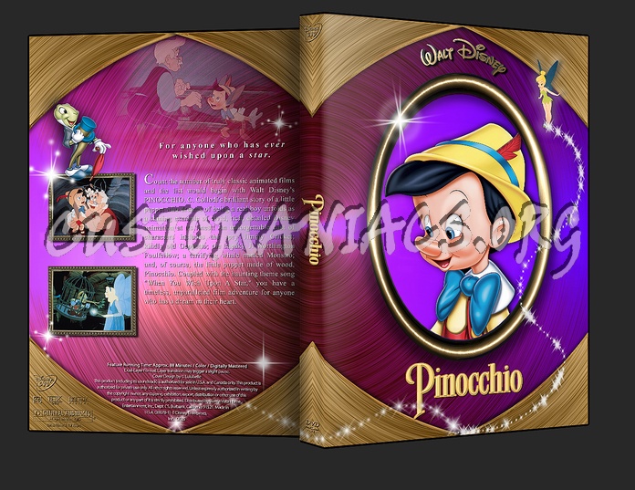 Pinocchio dvd cover