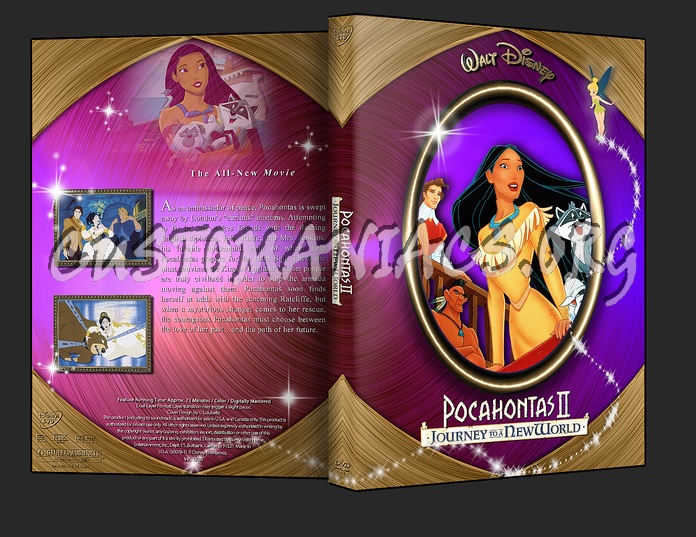 Pocahontas 2 Journey to a new world dvd cover