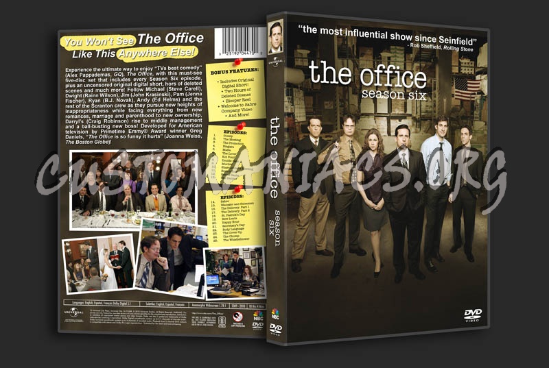 The Office - Season 6 dvd cover