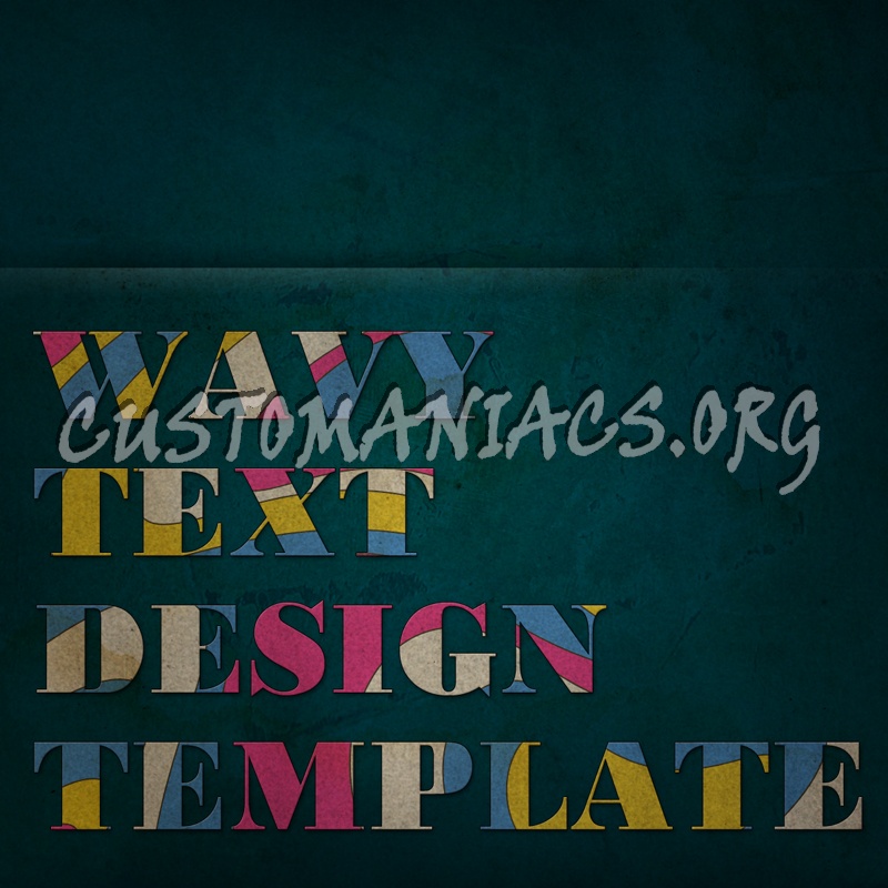 Wavy Text Design 