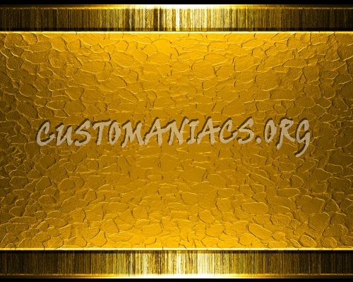 Gold Metal Plate 