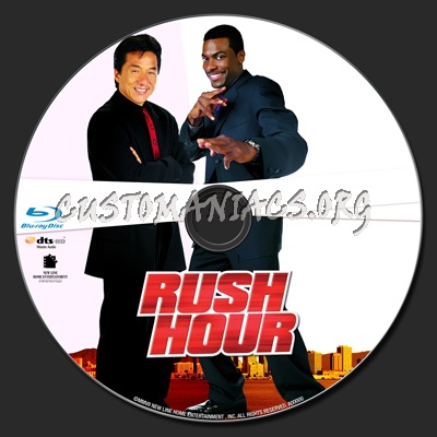Rush Hour blu-ray label