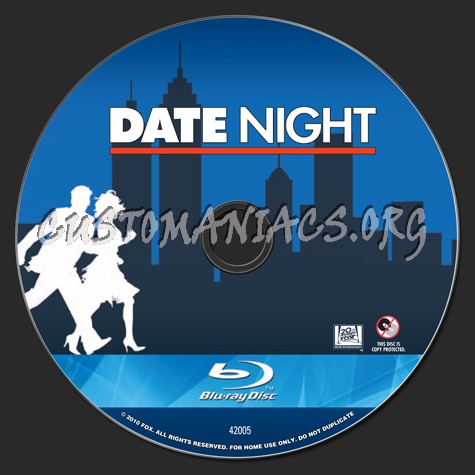 Date Night blu-ray label