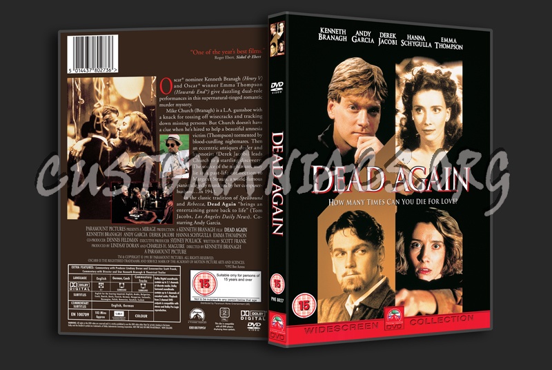Dead Again dvd cover