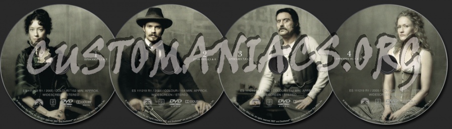 Deadwood Season 2 dvd label