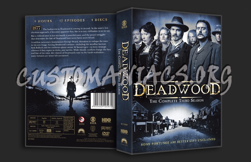 Deadwood Season 3 dvd cover