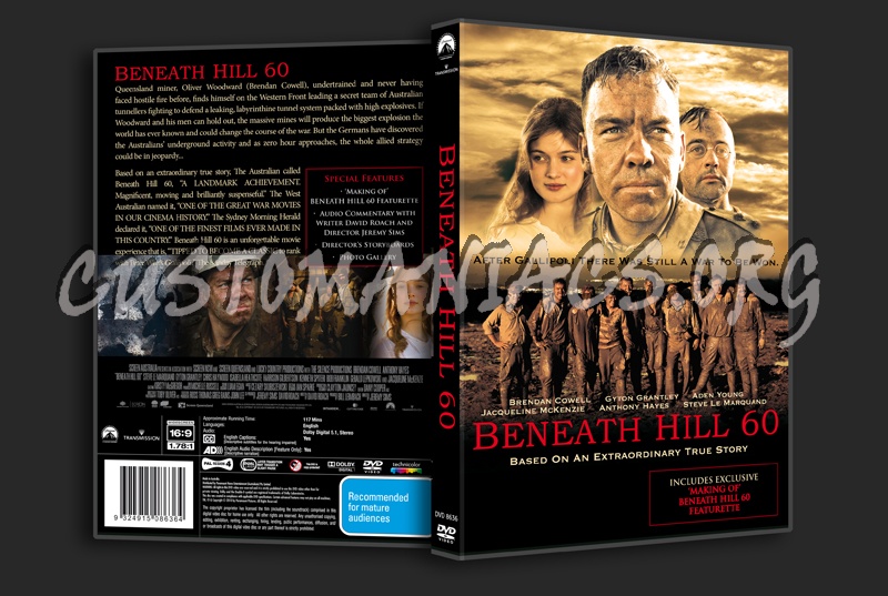 Beneath Hill 60 dvd cover