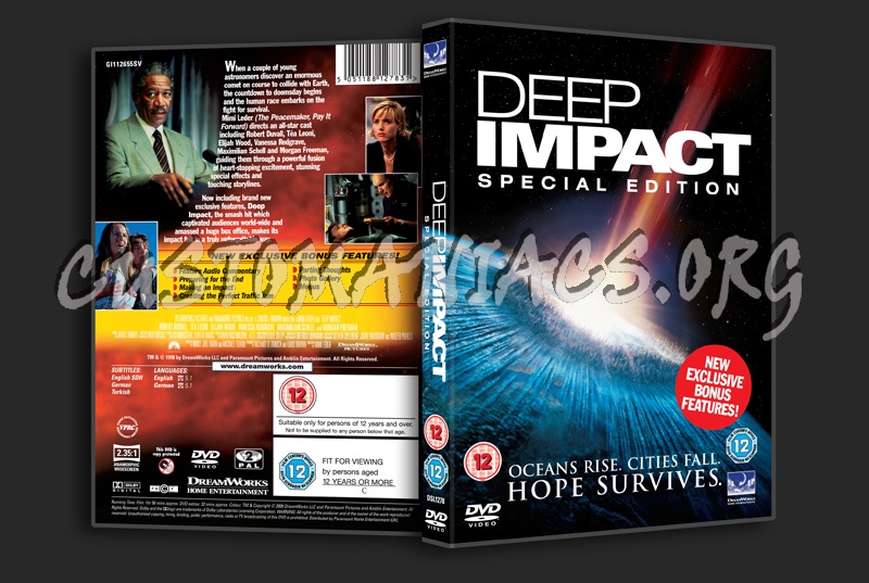 Deep Impact dvd cover