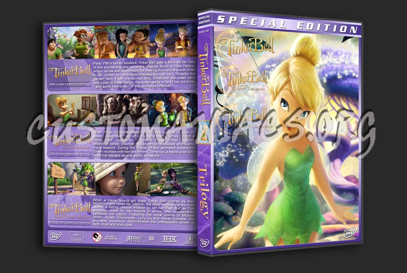 Tinker Bell Triple Feature dvd cover