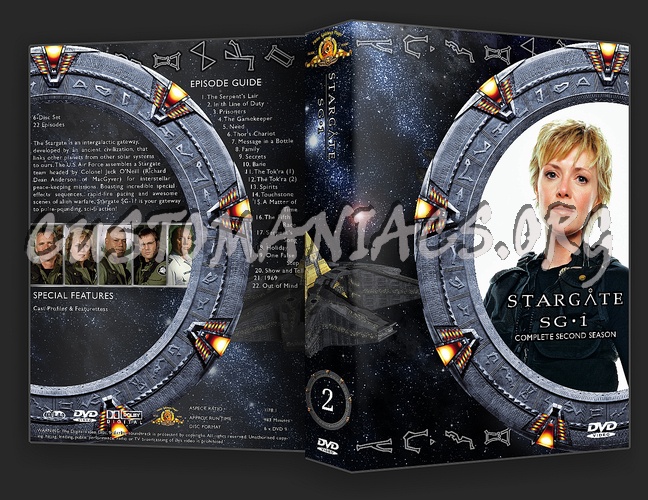 Complete Stargate Sg-1 Season 1-10 dvd cover