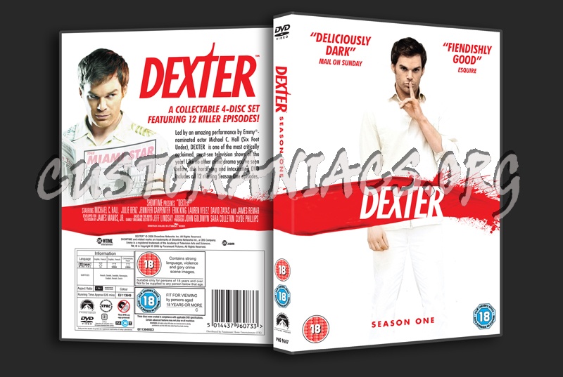 Dexter - Season 1 dvd cover