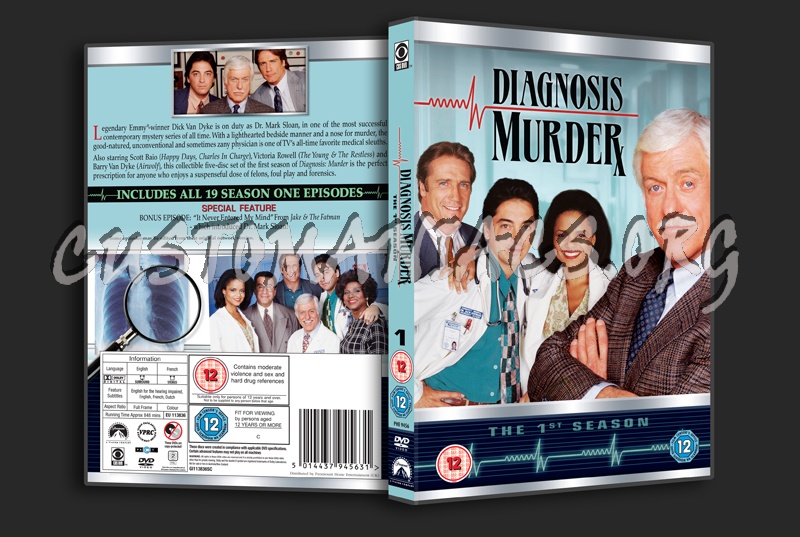 Diagnosis Murder Season 1 dvd cover