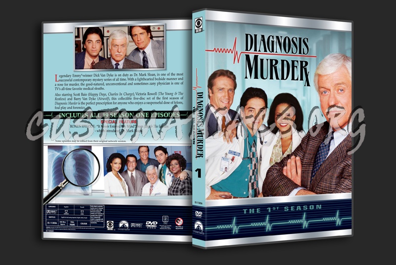 Diagnosis Murder - Season 1 dvd cover