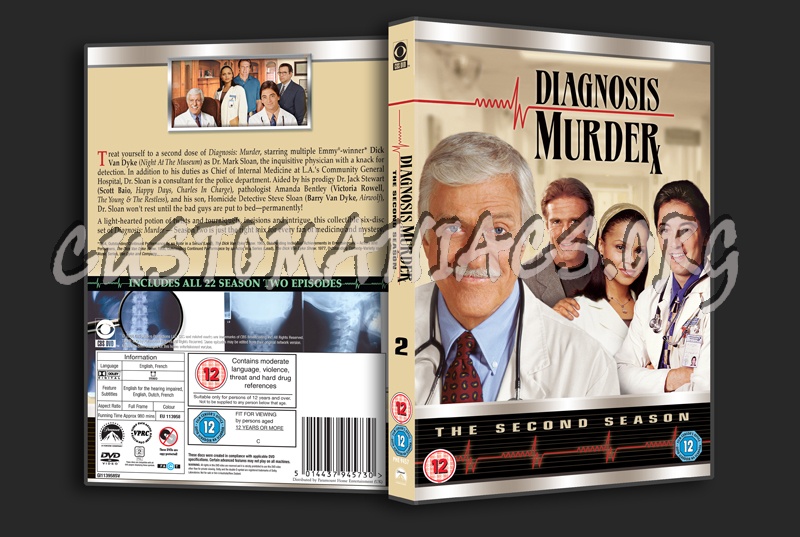 Diagnosis Murder Season 2 dvd cover