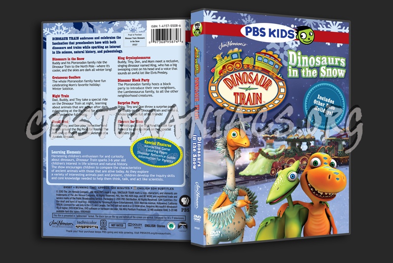 Dinosaur Train: Dinosaurs in the Snow dvd cover