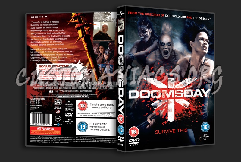 Doomsday dvd cover
