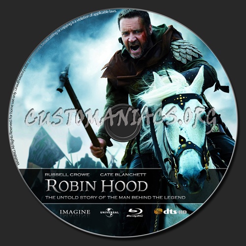 Robin Hood blu-ray label