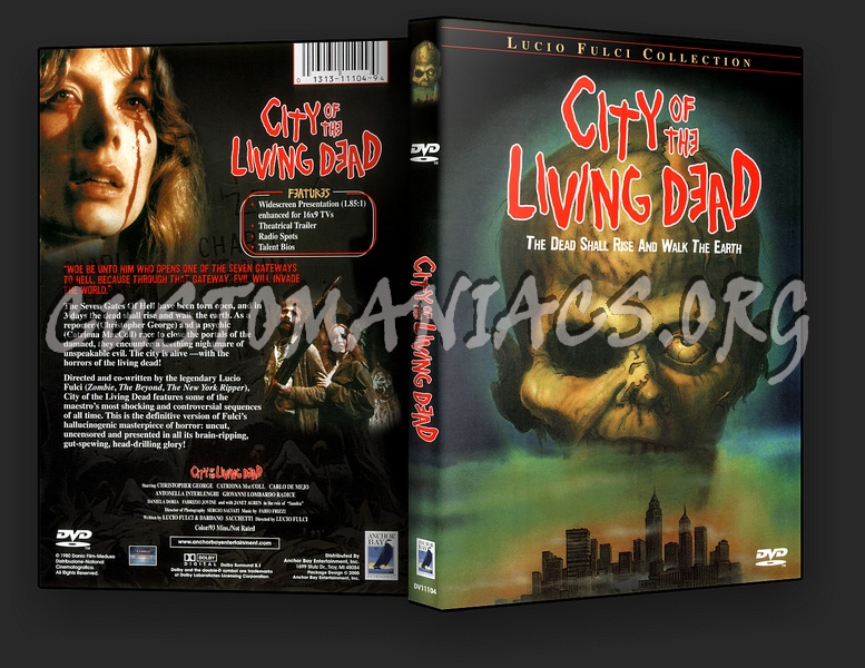 City of the Living Dead (Lucio Fulci) dvd cover