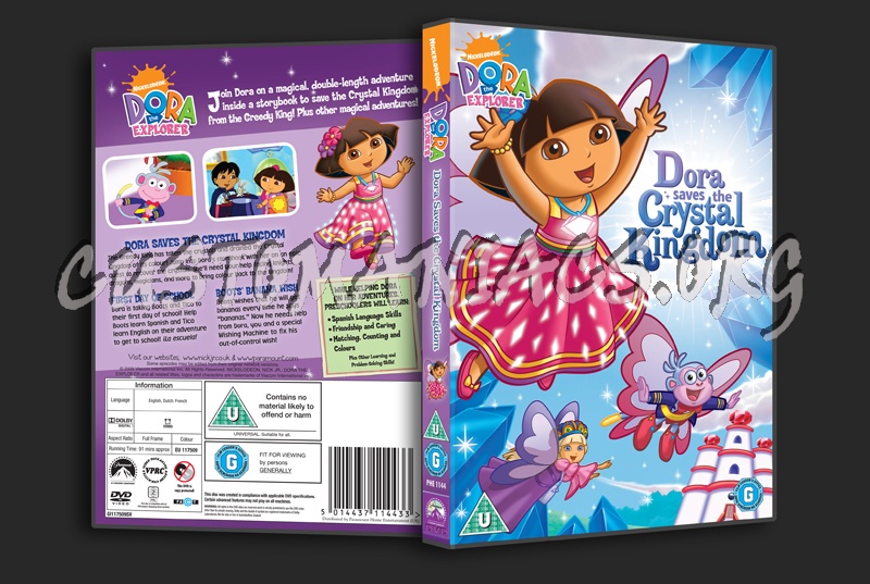 Dora the Explorer: Dora Saves the Crystal Kingdom dvd cover