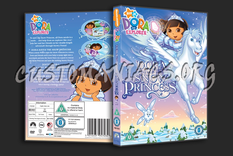 Dora the Explorer: Dora Saves the Snow Princess dvd cover